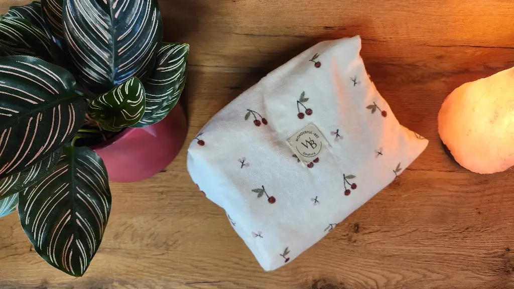 Trousse de toilette (éponge sable, Double gaze rose petites fleurs, Pas de broderie)